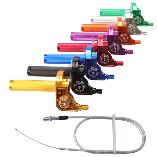 Puño Gas Rapido 22 mm para Moto, Pit Bike y ATV  Aluminio · Off-Road · Motocross