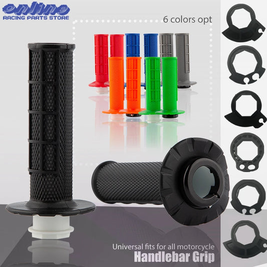 Puños de Moto 22mm con Sistema Lock-On Compatibles con KTM 125-500 SX / SXF / EXC / EXCF / XC / XCF