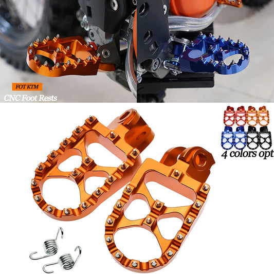 Reposapiés CNC para Moto – KTM EXC / SX / XCF / SXF / XC / XCW / XCFW 65-450 y Adventure 990